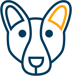 Blindenhund-Icon
